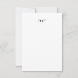 Elegante Mitteilungskarten