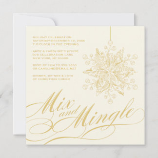 Elegante Mix & Mingle Einladung