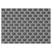 Elegante Mod Arch Lines Tischdecke (Vorderseite (Horizontal))