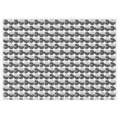 Elegante Mod Arch Lines Tischdecke (Vorderseite (Horizontal))