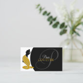 Elegante Mode-Butike Visitenkarte (Stehend Vorderseite)