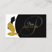 Elegante Mode-Butike Visitenkarte (Vorderseite)