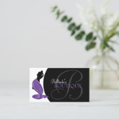 Elegante Mode-Butike Visitenkarte (Stehend Vorderseite)