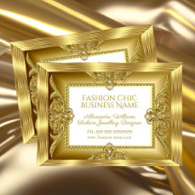 Elegante Mode Juwelier Designer Gold Gems