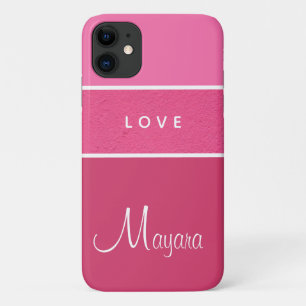Elegante Mode Pink Phone Case für Mädchen