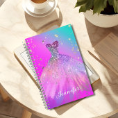 Elegante Mode Sweet 16 Prom Quinceanera Kleid Notizblock