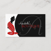 Elegante Mode Visitenkarte (Vorderseite)