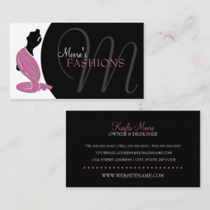 Elegante Modeboutique Visitenkarte