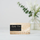 Elegante Modern Glittery Bokeh Treuekarte (Stehend Vorderseite)