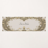 Elegante Modern Gold Decorative Yoga Mat Yogamatte (Vorderseite (Horizontal))