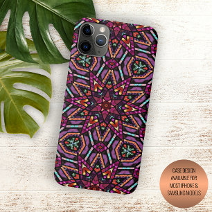 Elegante moderne abstrakte bohemianische Mandala-K Case-Mate iPhone Hülle