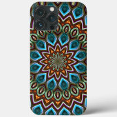 Elegante Moderne Abstrakte Bohemische Mandala Case-Mate iPhone Hülle (Rückseite)