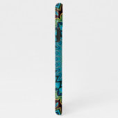Elegante Moderne Abstrakte Bohemische Mandala iPhone Hülle (Rechte Seite)