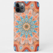 Elegante Moderne Abstrakte Bohemische Mandala iPhone Hülle (Rückseite)