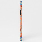 Elegante Moderne Abstrakte Bohemische Mandala iPhone Hülle (Rechte Seite)