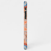 Elegante Moderne Abstrakte Bohemische Mandala iPhone Hülle (Linke Seite)