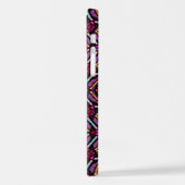 Elegante Moderne Abstrakte Bohemische Mandala iPhone Hülle (Linke Seite)