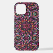 Elegante Moderne Abstrakte Bohemische Mandala iPhone Hülle (Rückseite)