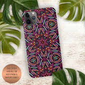 Elegante Moderne Abstrakte Bohemische Mandala iPhone Hülle