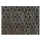 Elegante Moderne Abstrakte Kunst, Dichtung und Mus Tischdecke (Vorderseite (Horizontal))