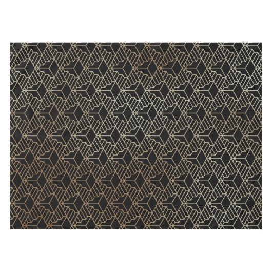 Elegante Moderne Abstrakte Kunst, Dichtung und Mus Tischdecke (Vorderseite (Horizontal))