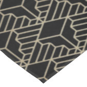 Elegante Moderne Abstrakte Kunst, Dichtung und Mus Tischdecke (Schrägansicht)