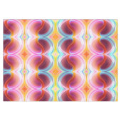 ELEGANTE MODERNE ABSTRAKTE PSYCHEDELIKKUNST TISCHDECKE (Vorderseite (Horizontal))