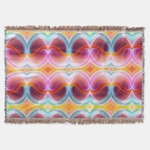 ELEGANTE MODERNE ABSTRAKTE PSYCHEDELSICHE KUNST DECKE