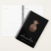 Elegante moderne Ananas mit minimaler Rose Planer (Anzeige)