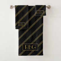 Elegante, moderne Anfänge Black Dotted Gold Lines