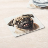 Elegante, moderne, benutzerdefinierte Vorlage hinz Rechteckiger Pappuntersetzer (angewinkelt)