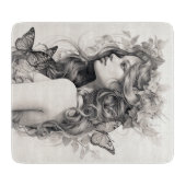 Elegante, moderne, benutzerdefinierte Vorlage hinz Schneidebrett (Vorderseite)