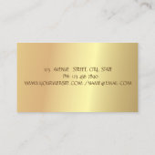 Elegante Moderne Berufliche Lotus Visitenkarte (Rückseite)