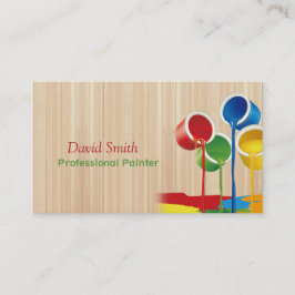 Elegante moderne Berufliche Malerei Visitenkarte