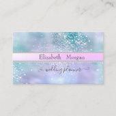 Elegante Moderne Berufliche Perlen Visitenkarte (Vorderseite)