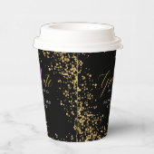 ELEGANTE MODERNE BILDPAPIERSCHNITTE PAPPBECHER (Rechts)