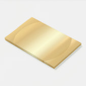 Elegante moderne Blank Template Custom Imitats Gol Post-it Klebezettel (angewinkelt)