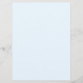 Elegante Moderne Classic Ice Winter Wedding Large Menükarte (Rückseite)