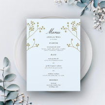 Elegante Moderne Classic Ice Winter Wedding Large