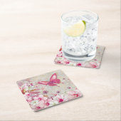 Elegante moderne Country Butterfly Rechteckiger Pappuntersetzer (Vor Ort)