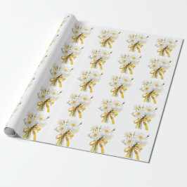 Elegante moderne Dazie-Blume Geschenkpapier