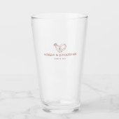 Elegante moderne, einfache Elemente Glas (Vorderseite)