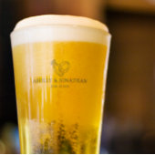 Elegante moderne, einfache Elemente Glas