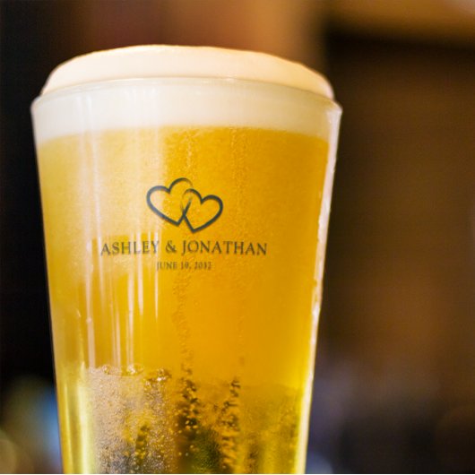 Elegante moderne, einfache Elemente Glas