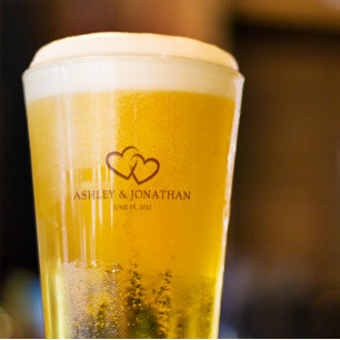 Elegante moderne, einfache Elemente Glas