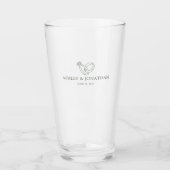 Elegante moderne, einfache Elemente Glas (Vorderseite)