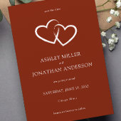 Elegante moderne, einfache Elemente Hochzeit Save The Date