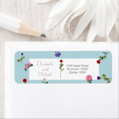 Elegante Moderne, einfache Rücksendeadresse (Insitu)