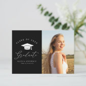 elegante, moderne Einladung und Ankündigung (Stehend Vorderseite)