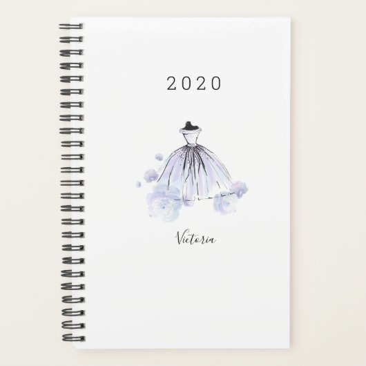 Elegante Moderne Eleganz Planer (Vorderseite)